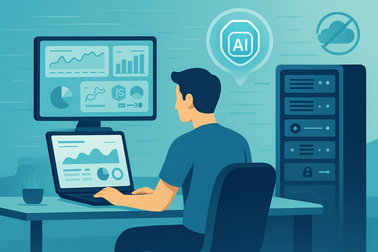 Develop 800% faster – with on-premise AI