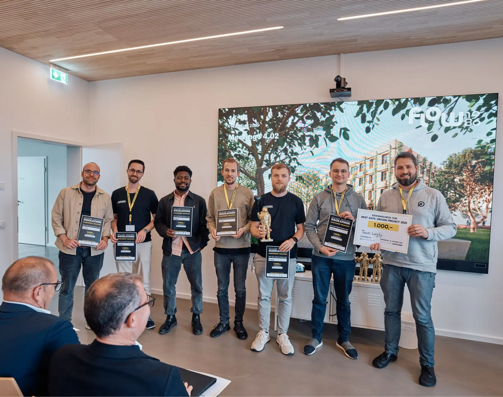 Unser Team beim Black Forest Innovation Hackathon